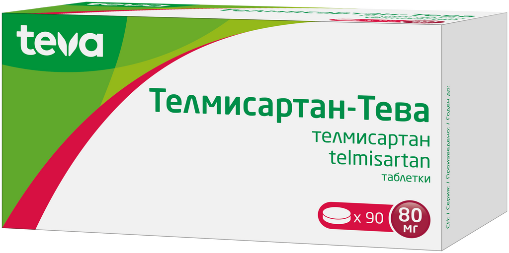 фото упаковки Телмисартан-Тева