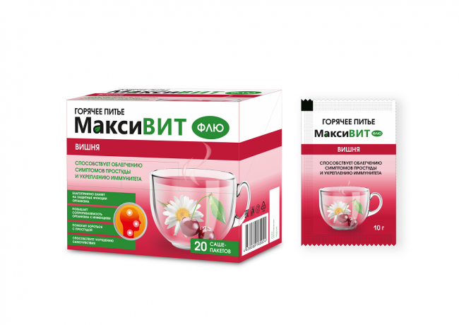 фото упаковки Максивит Флю Вишня