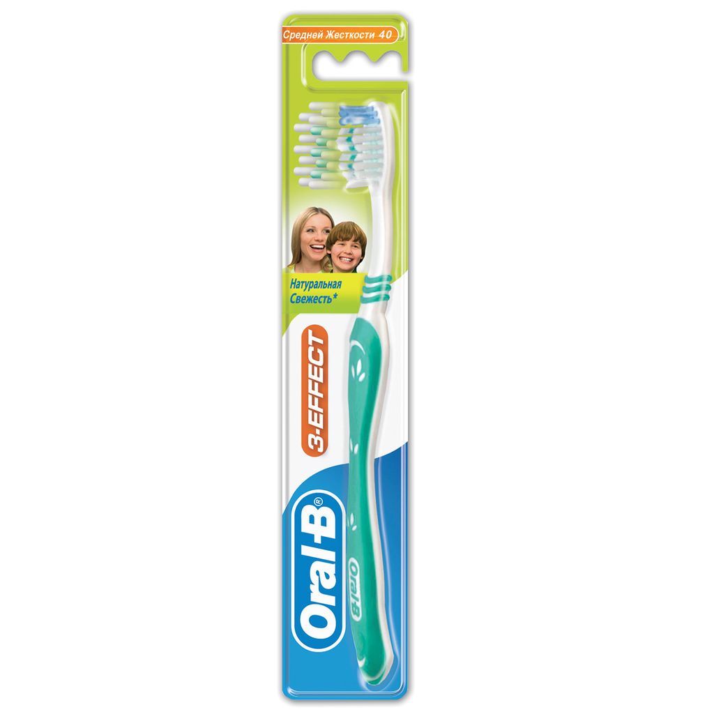 фото упаковки Oral-B 3-Effect Classic Зубная щетка средняя