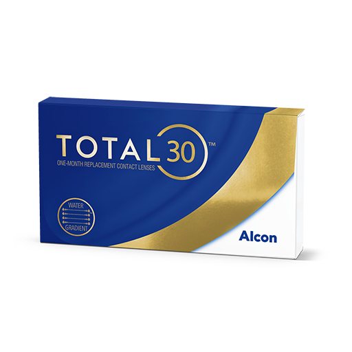 Alcon Total 30 Линзы контактные ежемесячной замены, -4.00, 8.4, 3 шт.