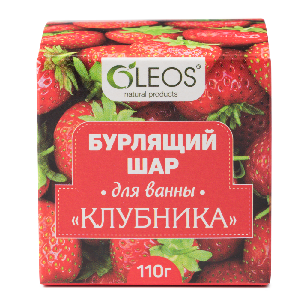 фото упаковки Oleos Бурлящий шар для ванны