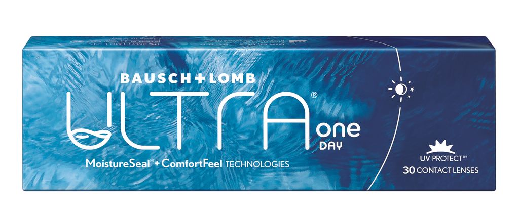 фото упаковки Ultra One Day Мягкие контактные линзы, -0.50, 8.6, 30 шт. фото упаковки Ultra One Day Мягкие контактные линзы