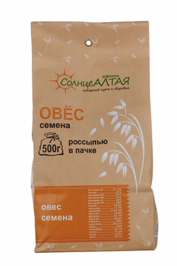 Солнце Алтая овес