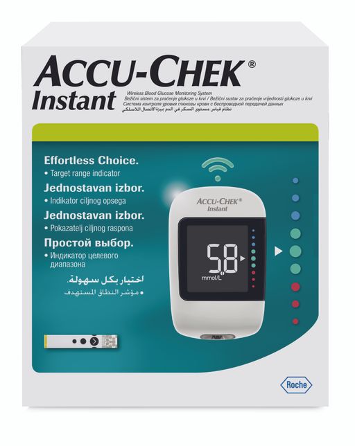 Accu-Chek Instant Глюкометр, набор, 1 шт.