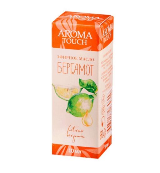 Арома тач Масло эфирное Бергамот, 10 мл, 1 шт.