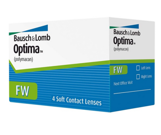 Bausch&Lomb Optima FW Контактные линзы плановой замены, BC=8.7 d=14.0, D(-3.25), 4 шт.