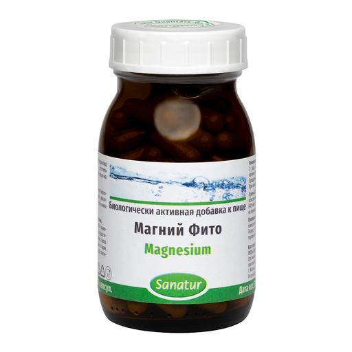 Sanatur Магний Фито, капсулы, 100 шт.