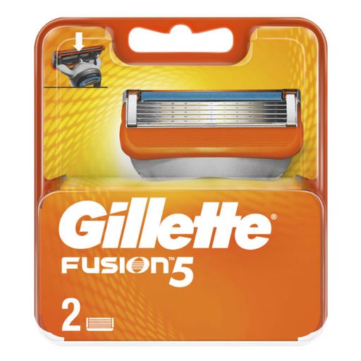 Gillette Fusion Сменные кассеты, 2 шт.