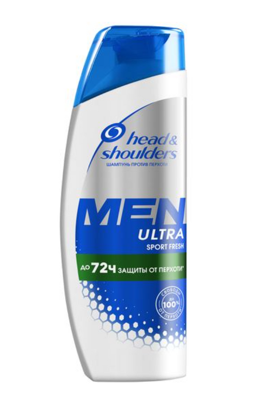 Head and Shoulders Шампунь против перхоти Ультра Sports Fresh, 400 мл, 1 шт.