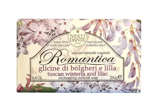 Nesti Dante Мыло Романтика глициния и сирень, мыло, 250 г, 1 шт.